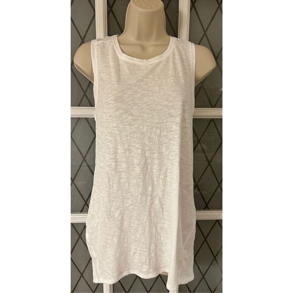 Women's Athleta solid white tank size Small White - Picture 1 of 9